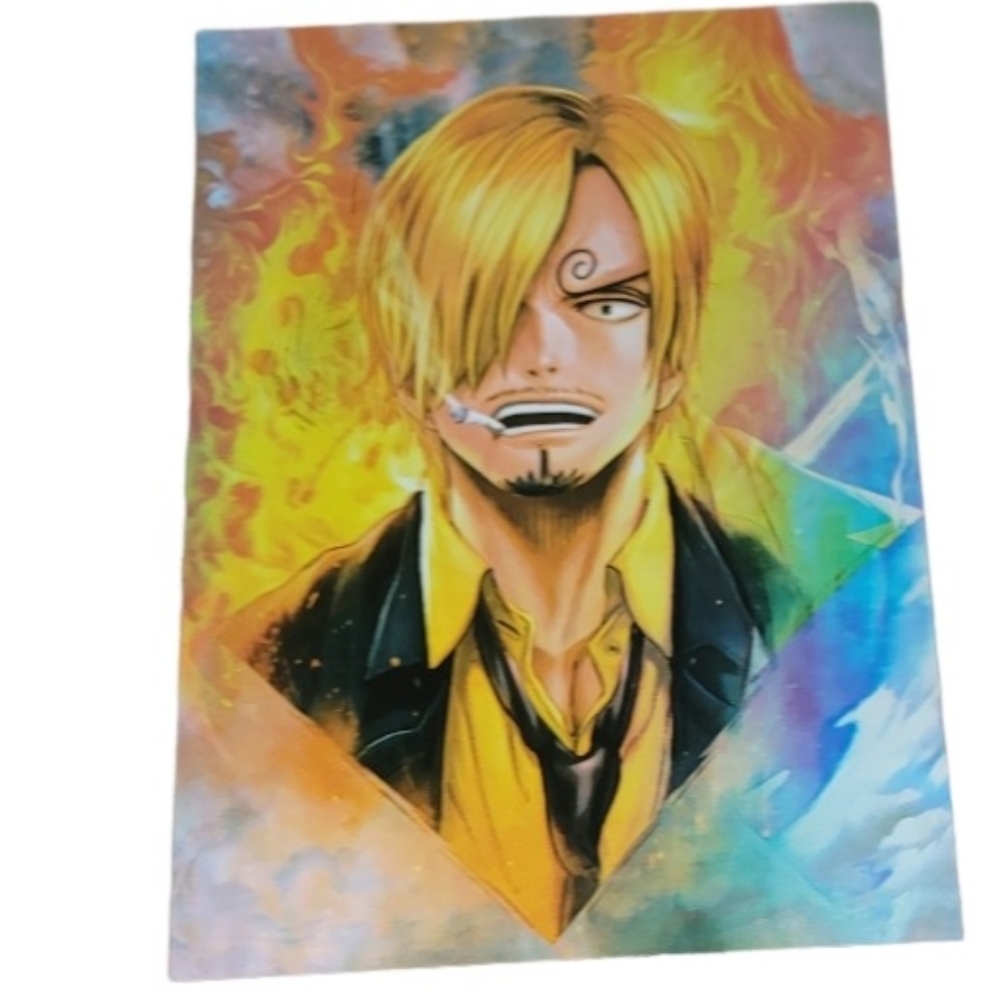 One Piece 3D Holographic Lenticular Anime Poster